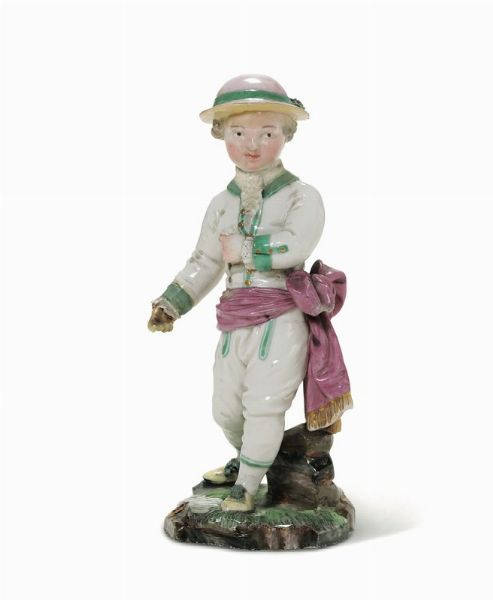 Figurina Hchst, 1770-1780 Modello di Johann Peter Melchior  - Asta Maioliche e Porcellane - Associazione Nazionale - Case d'Asta italiane