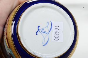 Djeuner Francia, seconda met del XIX secolo  - Asta Maioliche e Porcellane - Associazione Nazionale - Case d'Asta italiane