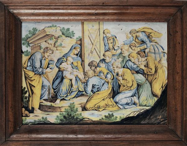 Due targhe Siena, San Quirico dOrcia, Bartolomeo Terchi, 1717-1724  - Asta Fine Art Selection - Associazione Nazionale - Case d'Asta italiane