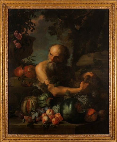 Brueghel Abraham : Allegoria dell'Autunno  - Asta Fine Art Selection - Associazione Nazionale - Case d'Asta italiane