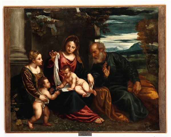 Sacra Famiglia  - Asta Fine Art Selection - Associazione Nazionale - Case d'Asta italiane