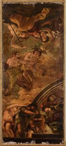 Diano Giacinto - Scena allegorica con Mercurio