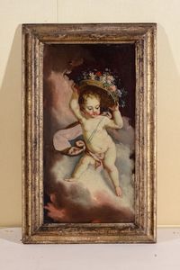 Putto con cesto di fiori e Putto con colombe  - Asta Fine Art Selection - Associazione Nazionale - Case d'Asta italiane