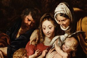 Rubens Pietro Paolo : Sacra Famiglia, 1602-1606  - Asta Fine Art Selection - Associazione Nazionale - Case d'Asta italiane