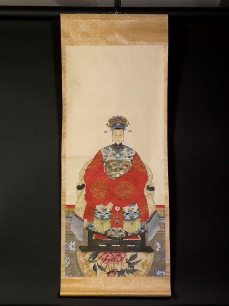 Quattro dipinti su carta raffiguranti Imperatori, Cina, Dinastia Qing, XIX secolo  - Asta Chinese Works of Art - Associazione Nazionale - Case d'Asta italiane