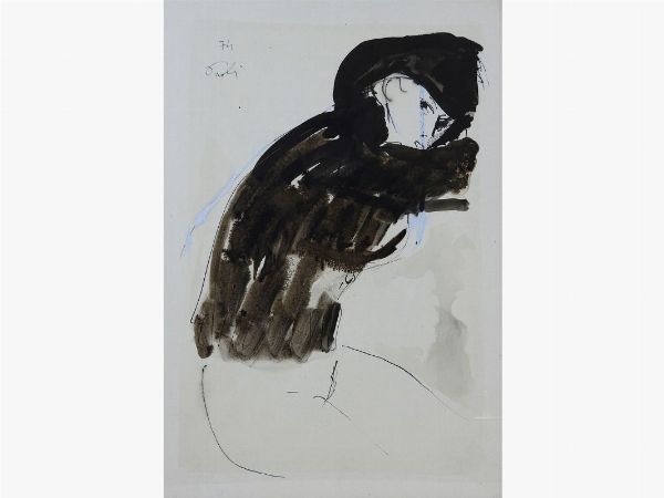 Bruno Paoli : Ritratti femminili 1974  - Asta Arte moderna e contemporanea / Arredi, Argenti e Dipinti Antichi - Associazione Nazionale - Case d'Asta italiane