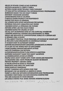 Maurizio Cattelan - Ho incontrato Alighiero Boetti alla Biennale di Venezia nel 1990.