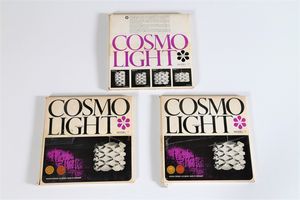 PREBEN JACOBSEN - Tre lampade da soffitto Cosmo Light mod. 7