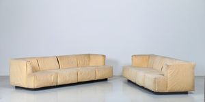 STUDIO CASSINA - Coppia di divani componibili