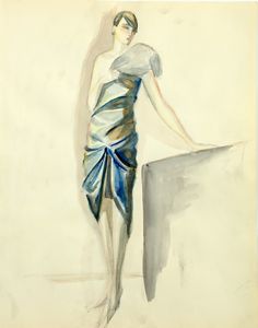 BURGNER DODO DORTE CLARA (1907 - 1998) - Lotto composto da n.2 disegni. Studio di donna.