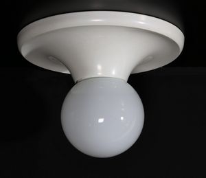 ACHILLE & PIERGIACOMO CASTIGLIONI (1918 - 2002) - Lampada parete soffitto mod. Balum 230 per Arteluce