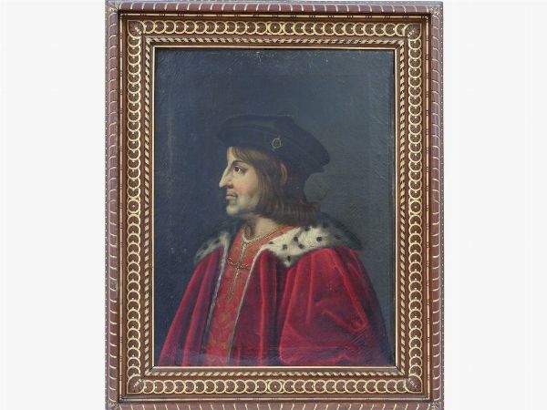 Ritratto di gentiluomo  - Asta Arredi e dipinti antichi - Associazione Nazionale - Case d'Asta italiane