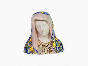 Busto di Madonna  - Asta Arredi e dipinti antichi - Associazione Nazionale - Case d'Asta italiane