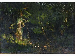 Pietro Senno - Paesaggio boschivo