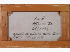 BRUNO SAETTI : Composizione 1980  - Asta Arte moderna e contemporanea - Associazione Nazionale - Case d'Asta italiane