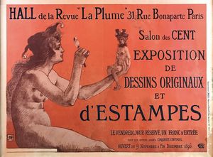 Rassenfosse Armand - HALL DE LA REVUE LA PLUME PARIS / SALON DES CENTS EXPOSITION