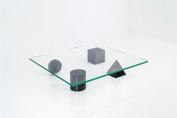 VIGNELLI MASSIMO : Tavolino mod. Metafora  - Asta Design - Associazione Nazionale - Case d'Asta italiane