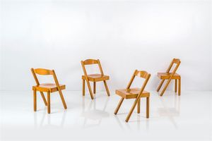 PAMIO ROBERTO  TOSO RENATO - Quattro sedie mod. Iva