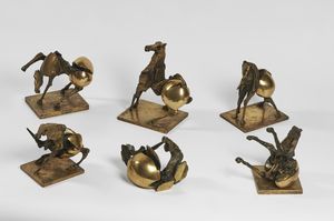 ARNOLDI NAG (n. 1928) - I Cavalli di Nag Arnoldi (collezione completa di 6 pezzi).