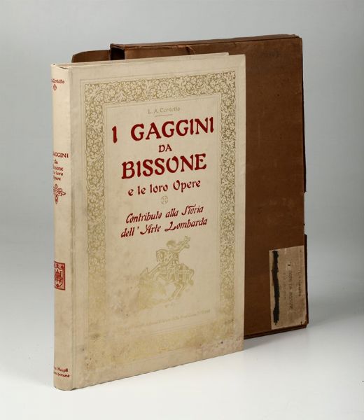Cervetto.L.A. : Gaggini da Bissone,Milano,Hoepli,1903  - Asta Vedute, Carte e Libri Rari - Associazione Nazionale - Case d'Asta italiane