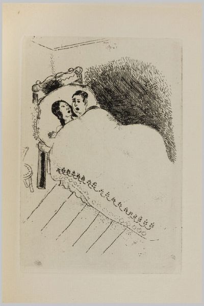 Chagall,Marc : Maternit. Rcit orn de cinq gravures hors texte de Marc Chagall. A Sans Pareil,Paris,1926  - Asta Vedute, Carte e Libri Rari - Associazione Nazionale - Case d'Asta italiane