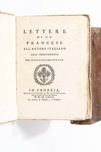 Index librorum prohibitorum usque ad diem 4 Junii 1744..Romae, 1744  - Asta Vedute, Carte e Libri Rari - Associazione Nazionale - Case d'Asta italiane
