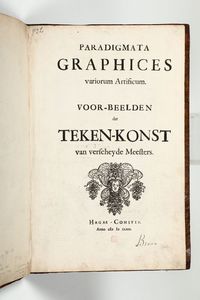 Bisschop Jan (de) - Paradigmata graphices variorum artificum..Voor-beelden der teken-konst van verscheyde meesters..Hagae-Comitis,1671