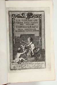 Gamerra,Giovanni - La Corneide poema eroi comico del dottore Cornografo..In Cornicopoli(Livorno),1773