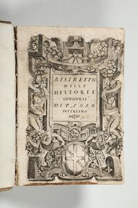 Interiano,Paolo - Ristretto delle historie genovesi..Lucca,Busdrago,1551