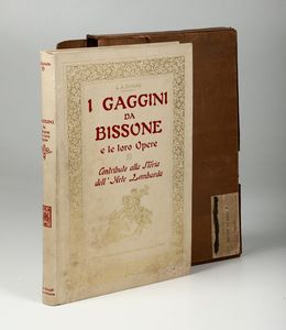 Cervetto.L.A. - Gaggini da Bissone,Milano,Hoepli,1903