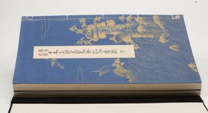 Catalogo della Mostra Okura D'arte Giapponese in due volumi..Tokyo,Otsuka Kogeisha,1930  - Asta Vedute, Carte e Libri Rari - Associazione Nazionale - Case d'Asta italiane