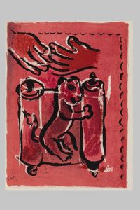 Chagall,Marc : Vitraux pour Jerusalem.Monte Carlo,Andr Sauret,1963  - Asta Vedute, Carte e Libri Rari - Associazione Nazionale - Case d'Asta italiane