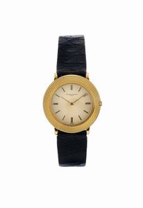VACHERON CONSTANTIN - VACHERON CONSTANTIN, Geneve, Clous de Paris,  orologio da polso in oro giallo 18K. Realizzato nel 1960 circa