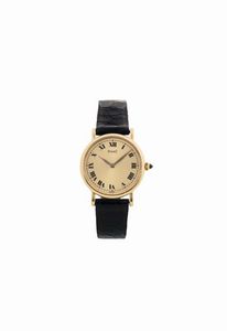 Piaget - PIAGET, cassa No. 361537, Ref. 9005, orologio da polso, in oro giallo 18K, da donna, con fibbia originale in oro. Realizzato nel 1980