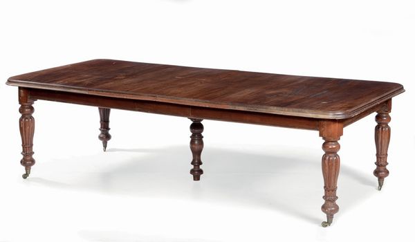 Grande tavolo in mogano, Inghilterra XIX secolo  - Asta Antiquariato - Associazione Nazionale - Case d'Asta italiane