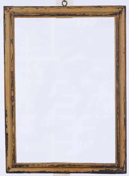 Cornice in legno laccato, XVII-XVIII secolo  - Asta Antiquariato - Associazione Nazionale - Case d'Asta italiane