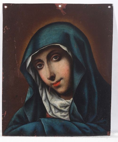 Ritratto della Vergine  - Asta Antiquariato - Associazione Nazionale - Case d'Asta italiane