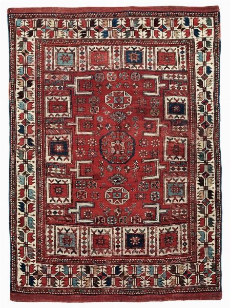 Raro tappeto Bergama, Anatolia met XIX secolo  - Asta Antiquariato - Associazione Nazionale - Case d'Asta italiane