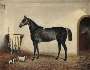 Turner William Eddowes - Horse in a stable