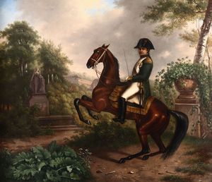 Napoleone a cavallo  - Asta Antiquariato - Associazione Nazionale - Case d'Asta italiane