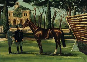Il cavallo Osoppo, 1980  - Asta Antiquariato - Associazione Nazionale - Case d'Asta italiane