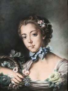 Ritratto della figlia del Re Luigi XV  - Asta Antiquariato - Associazione Nazionale - Case d'Asta italiane