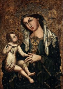 Madonna con il Bambino  - Asta Antiquariato - Associazione Nazionale - Case d'Asta italiane
