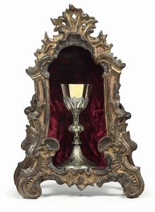 Calice in argento vermeille, Francia fine XIX secolo  - Asta Antiquariato - Associazione Nazionale - Case d'Asta italiane