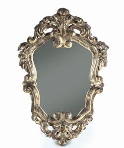 Coppia di specchiere in legno intagliato, Italia XIX secolo  - Asta Antiquariato - Associazione Nazionale - Case d'Asta italiane