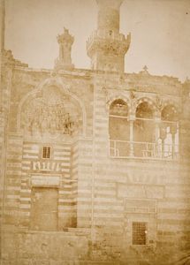 MAXIME DU CAMP - Entrata della moschea di Barkauk - Cairo (Egitto)