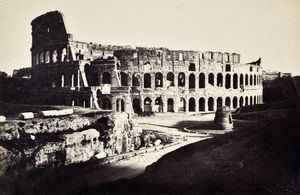 ADRIANO DE BONIS - Il Colosseo e Meta Sudante  - Roma