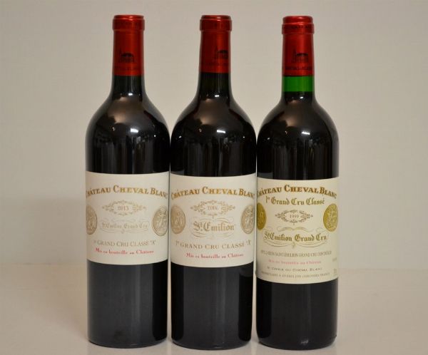 Chateau Cheval Blanc  - Asta Una Eccezionale Selezione di Vini e Distillati Internazionali da Collezioni Private - Associazione Nazionale - Case d'Asta italiane