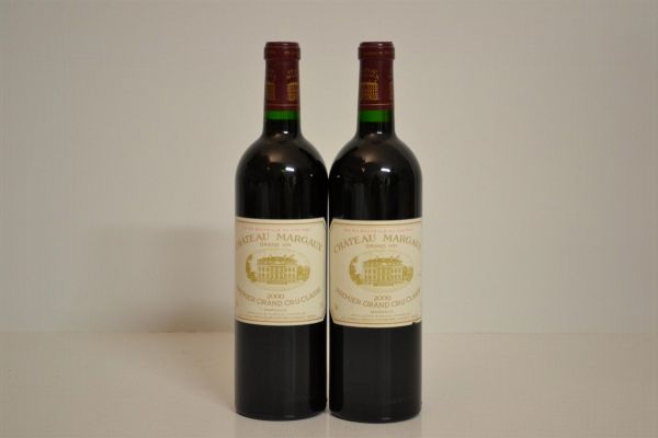 Chateau Margaux 2000  - Asta Una Eccezionale Selezione di Vini e Distillati Internazionali da Collezioni Private - Associazione Nazionale - Case d'Asta italiane