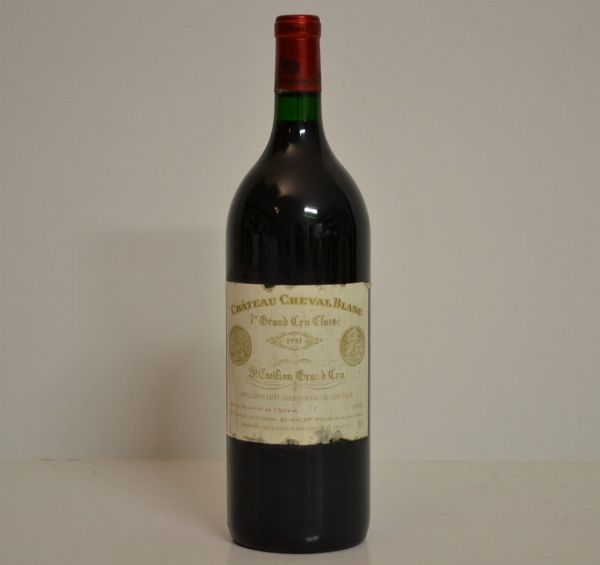 Chateau Cheval Blanc 1993  - Asta Una Eccezionale Selezione di Vini e Distillati Internazionali da Collezioni Private - Associazione Nazionale - Case d'Asta italiane